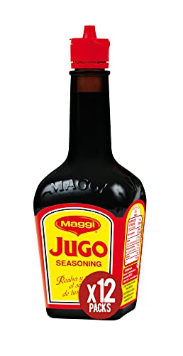 MAGGI Jugo Condimento Líquido Sazonador - Pack de 12 x 101ml