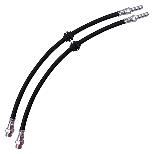 ATEC Germany 2x Latiguillo de freno delantero Compatible con BMW 3 Compact (E46), 3 (E46), 3 Touring (E46), Z4 Coupe (E86), 3 Coupe (E46), 3 Convertible (E46), Z4 Roadster (E85)