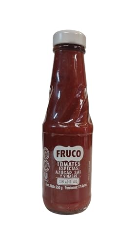 SALSA DE TOMATE - FRUCO - SALSA DE TOMATES, ESPECIAS, AZUCAR, SAL Y VINAGRE - SALSA COLOMBIANA - 250 GRAMOS