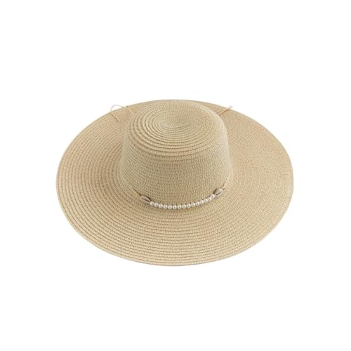 Chapeau de plage à large bord pour bloquer le soleil et protéger le visage - 2