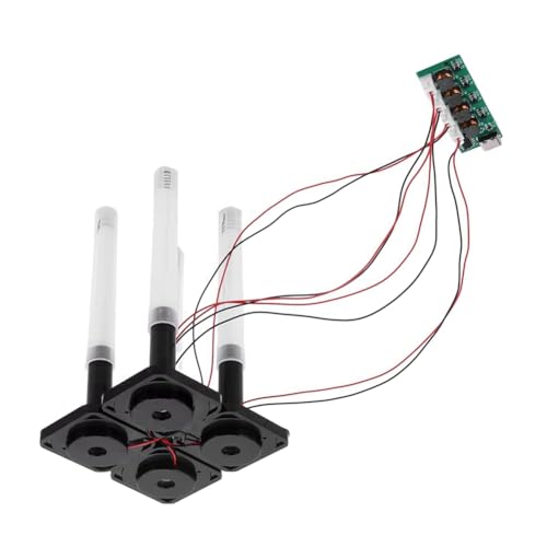 TKOWTB Four- Humidifier Module DIY Atomizer Control Board Driver Circuit Board 1 to 4 Plant Watering Large Fog Volume