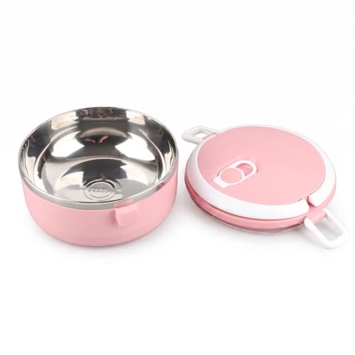 Boîte à Lunch Thermique Isotherme Pique nique Camping Fitness Récipient Alimentaire avec Boucles de Sécurité et Trou Design Bien Scellé
