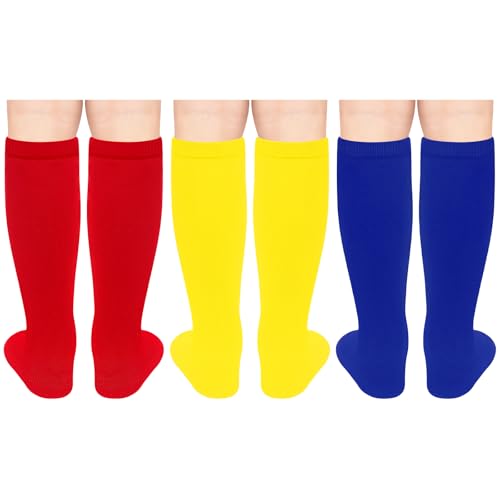 Image of Sarfel Toddler Soccer Socks Kids Soccer Socks Youth Soccer Socks Kids Baseball Socks Girls Softball Socks Boys Football Socks