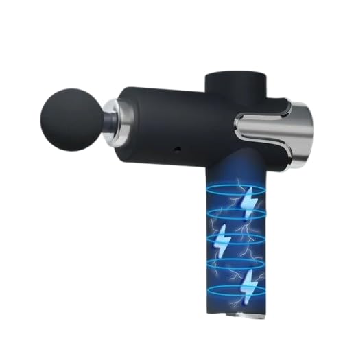 Gun Massager Machine for Pain Relief – Full Body Deep Tissue Massage, Back & Neck, Foot & Hand Massager for Feet Pain, Portable Electric Massage Gun for Muscle Relaxation & Stress Relief (Pack of 1, Black) Gun Massager Machine for Pain Relief – Full Body Deep Tissue Massage, Back & Neck, Foot & Hand Massager for Feet Pain, Portable Electric Massage Gun for Muscle Relaxation & Stress Relief (Pack of 1, Black)