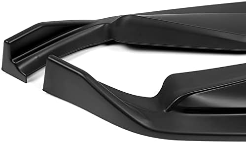 3PCS Front Bumper Lip Kit fit for compatible with 2013-2015 Lexus GS350 GS450h, STP-Style Splitter Trim Protection Spoiler, Air-Dam-Chin-Diffuser (Unpainted Matt Black)