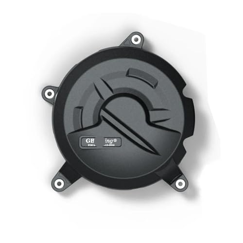 Cache stator moteur Suzuki GSX1300R 2021-2024 protection noire en aluminium