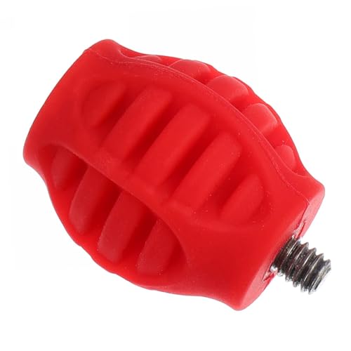KESYOO Compound Stabilizer Vibration Damper Absorbers Silencers Dampeners Stabilizer for Compound Accessories Rubber Stabilizer Rubber Absorber Red