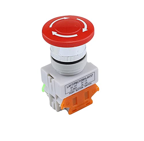 Interruptor de botón doble EPANO LAY7 verde rojo 22mm panel control