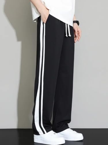 Image of Track Pants for Men - Modern, Stylish, Comfortable & Stretchable Athletic Joggers for Casual & Gym Wear