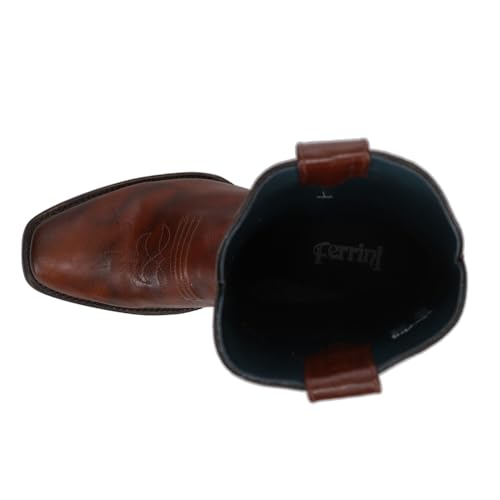 Men's Patchwork Western Boot4