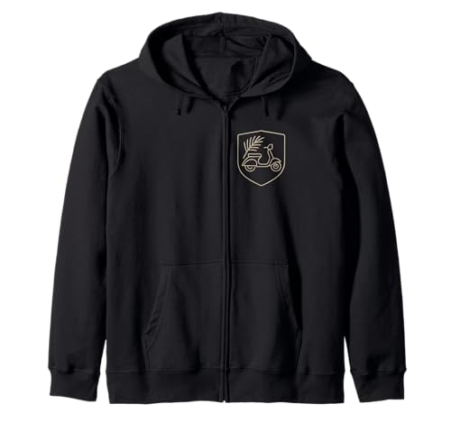 Badge Monoline Scooter Sweat à Capuche