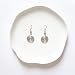 Cute Little Spiral Earrings: Handmade Jewelry That Empowers Moms to Rise Above Poverty. Handmade with Love in the Dominican Republic by Madres Jewelry.