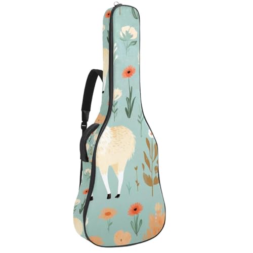 Étui pour guitare acoustique étanche grand sac pour guitare 101,6 cm alpaga