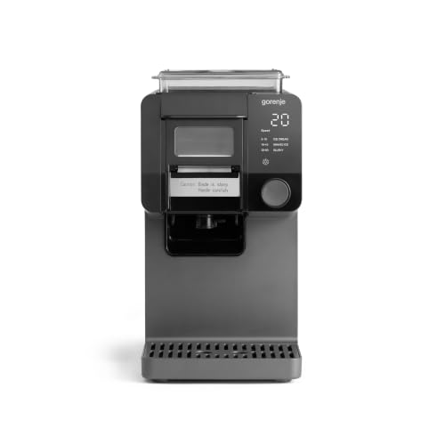 Gorenje GIICM 3 in 1 Sofort-Eisbereiter/Eis in unter 1 Minute/Kein Vorgefrieren/Eis-Desserts, Slushies & Shaved Ice / 60 Konsistenzstufen/Selbstreinigend / 1-Liter-Behälter