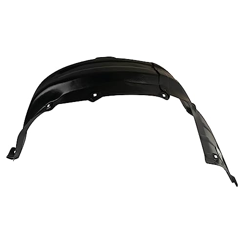 Image of TRQ Front Driver and Passenger Side Rearward Inner Fender Liner Set Compatible with 2008-2022 Toyota Sequoia without Cold Weather Package 2007-2013 Tundra