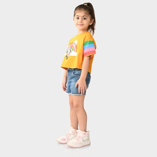 Image of BONKIDS Girls Tshirt (BON9509 10-11Y) Yellow