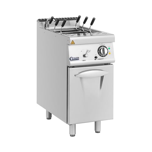 Royal Catering Cuiseur à pâtes électrique 9 kW 400 V 40 x 73 cm Pro 730 Series - Cuiseur de pâtes Cuit-pâtes Cuiseur à pâtes professionnel