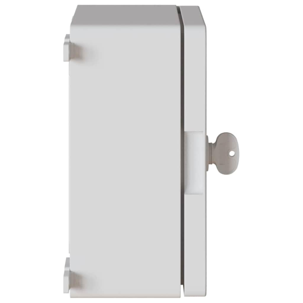 Gaine de protection pour conduit électrique en plastique ABS 25 x 13 x 24 cm, solution d'installation flexible ou rigide pour rénovation, chantier, mur, plafond ou sol
