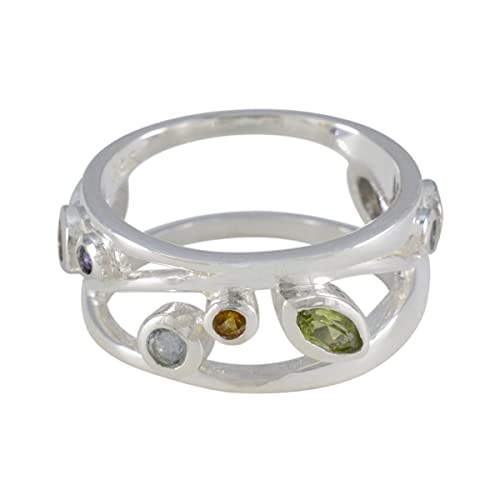 Argent sterling 925 bagues multiples au design naturel et minimaliste de haute joaillerie