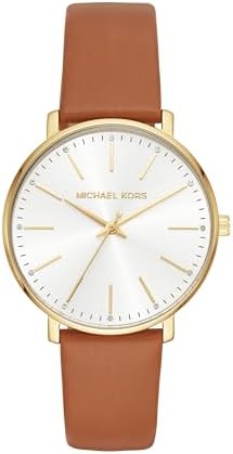 Michael Kors MK4595 - Pyper Three-Hand Stainless Steel Watch, Two-Tone Gold/Silver, One Size, MK4595 - Pyper Three-Hand Stainless Steel Watch