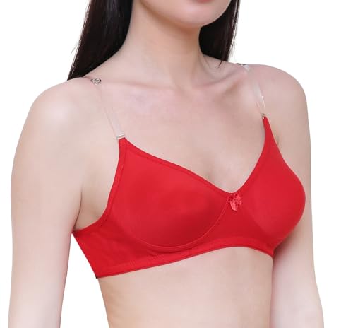Image of INNER TOUCH Women's Cotton Non-Padded Wire Free Regular Bra