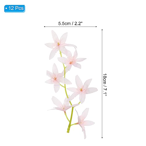 PATIKIL 7 Inch Artificial Orchid Flower - Image 2