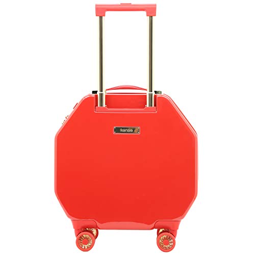 Kensie Women's 2 Piece Gemstone Tsa Lock Luggage Set, Red, 20-Inch Carry-On #TOP2