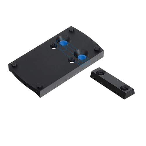 ohhunt Red Dot Plate Compatible with Burris Sightmark Vortex Venom Red Dot Sight for Glock 17 17L 19 22 23 24 26 27 33 34 35 38 39