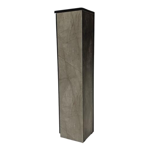 Image of Single Door Wardrobe for PGs,Hostels, Dormitory.1 Door Wardrobe with Lock Gujjubazar (Light caspio Marble)