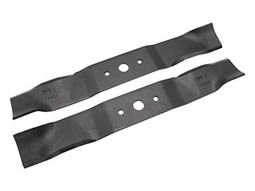 SECURA Jeu de lames (mulching) compatible avec Alpina BT 84 HC S Tracteur de pelouse