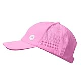 Tough Headwear Baseball Running Cap - Lightweight Quick-Drying Athletic Hat for Men & Women - Sweat-Wicking Pink