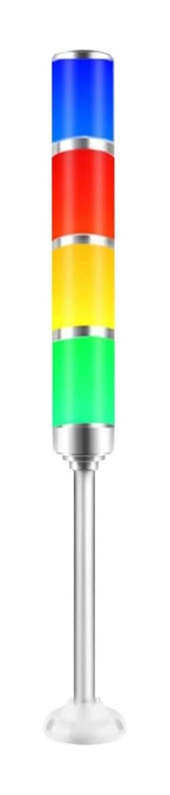 Luz de advertencia industrial para evitar paradas críticas en maquinaria y equipos CNC modernos 6