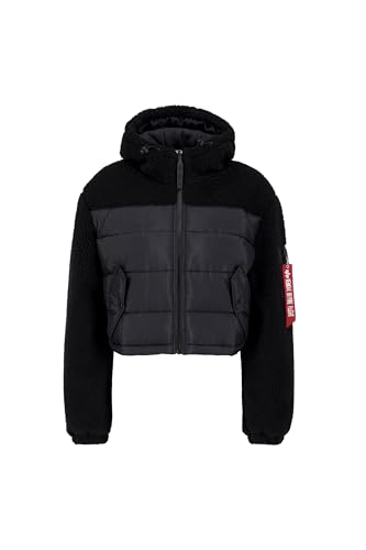 Alpha Industries Teddy Puffer veste d'hiver femme pour un style urbain au quotidien