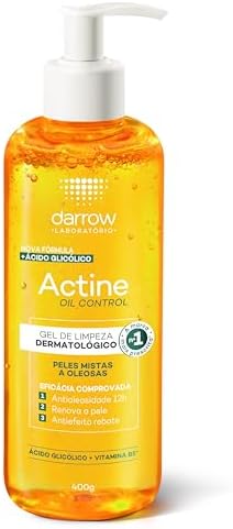 Darrow Actine Oil Control Gel de Limpeza Dermatológico Facial com...