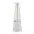 GarveeLife Pyramid Shaped Freestanding Heater, 48000 Btu Patio Heater, Quartz Glass Tube Propane Heater with Removable Table, Wheels, Patio Cover for Commercial & Residential