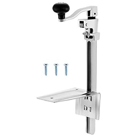 IRONWALLS Commercial Can Opener, 16” /41cm Heavy Duty Tabletop Manual Can Opener for Cans Up to 10” Tall, Adjustable Metal Can Opener with Plated Steel Base, Fits for Restaurant, Hotel, Bar, Home Cover