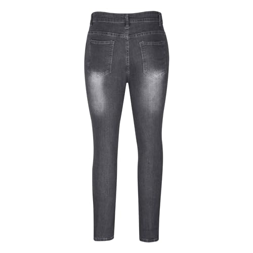 Jeans for Men Slim Fit Vintage Denim Pants Big and Tall Mens Elastic Waist Dress Business Trousers Oversized Comfort2