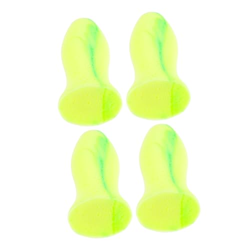 HOMOCONO 6ペア 耳栓 睡眠プラグ ノイズキャンセリングイヤホン 睡眠用イヤホン 睡眠用のイヤホン 聴覚保護用イヤホン Light Green