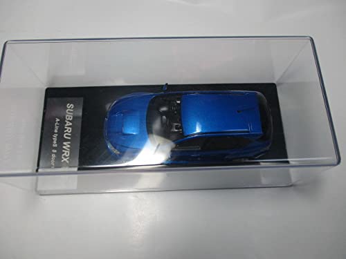 1/43 Wits　スバル　WRX STI Aライン タイプS ミニカー　ブルー 1/43 Wits スバル WRX STI Aライン タイプS ミニカー ブルー 1