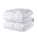 DOWNCOOL Comforters King Size, Duvet Insert,White All Season Duvet, Lightweight Quilt, Down Alternative Hotel Comforter(White, King 102x90 Inches)