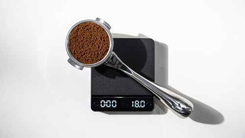 Image of CafeSing COD 58mm Espresso Portafilter, All Stainless Steel, 180 Horizontally Lay Flat, Bottomless, 2 Ears