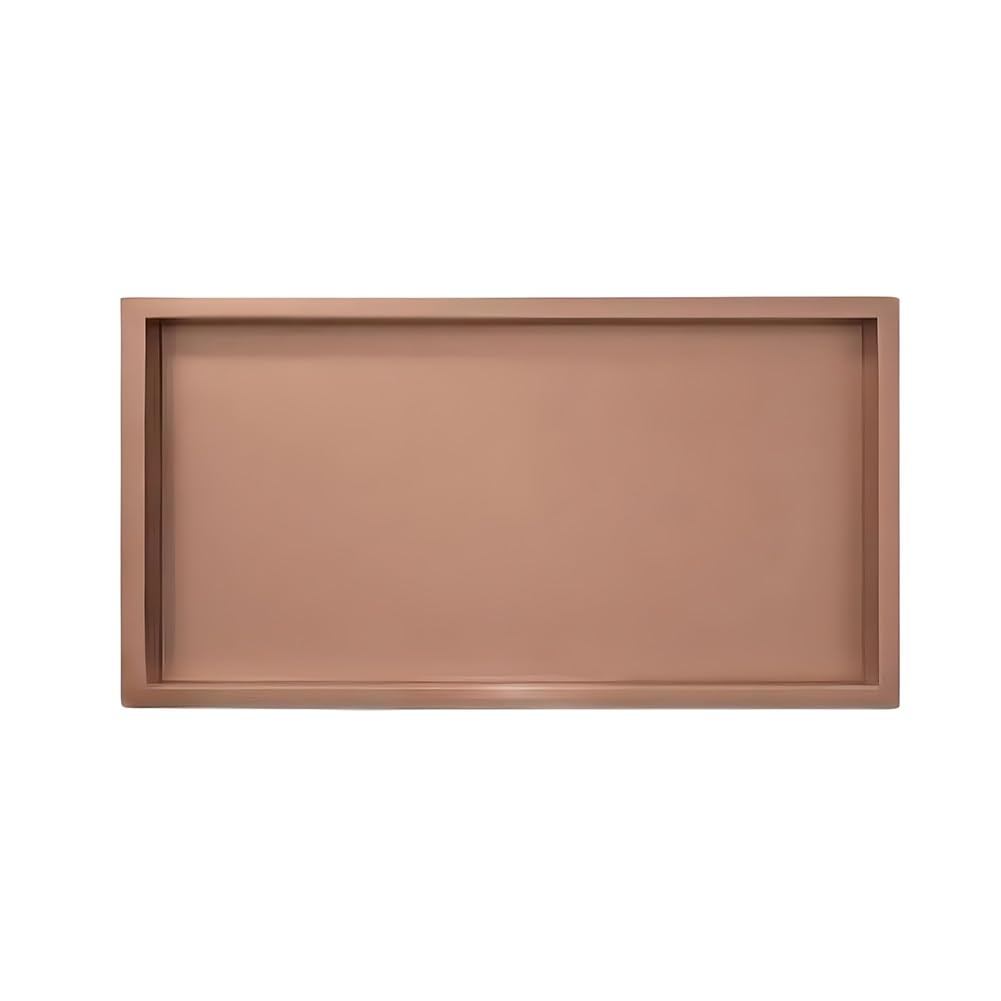 Doccia in acciaio inox 304 - Mensola impermeabile da incasso per bagno, d h, 62 x 32 x 12,5 cm, perfetta per arredamento moderno della casa e rinnovamento del bagno