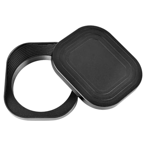 62mm Aluminum Square Lens Shade Lens Guards for Photographers Improved Photograpy and Lens Protections