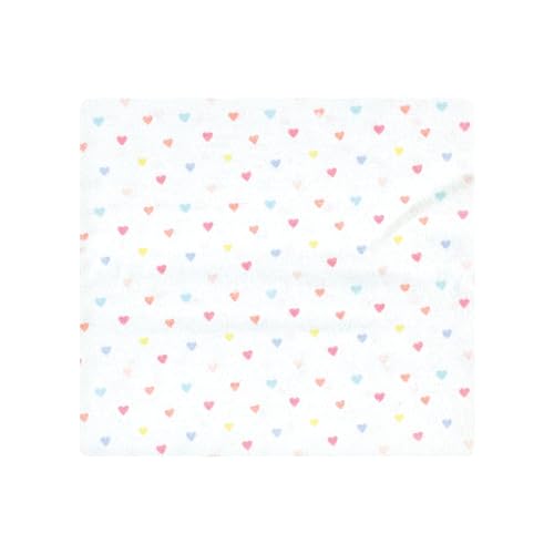 Image of Hudson Baby Unisex Baby Cotton Flannel Receiving Blankets Bundle, Unicorns Rainbows, One Size (Pack of 2)