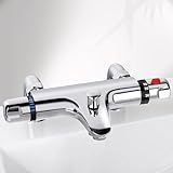 Rozin Thermostatic Bath Tap Bath Mixer Tap Shower...