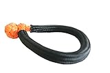 12mm150mm Soft Shackle for Off-Road ATVs UTVs Synthetic Rope Winch Bumper Shackle ATV Winch Shackle