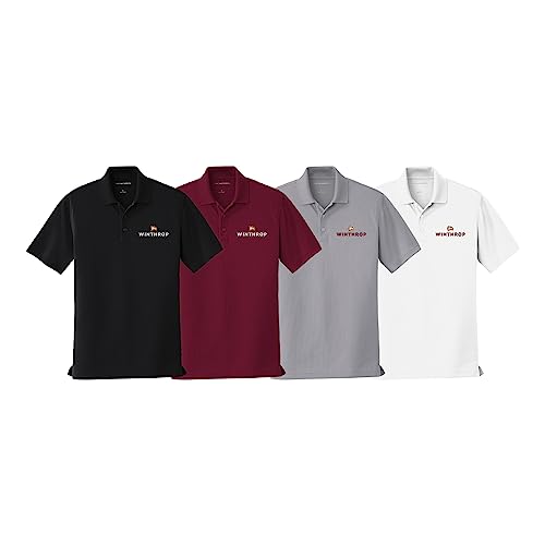 Winthrop University Eagles Men's Short Sleeve Performance Polo