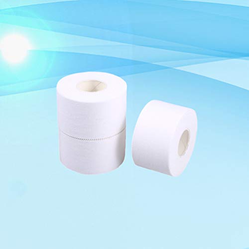 EXCEART 3 Rolos Fita Atlética Branca Fita Alpinista Esportes Fita de Boxe Forte Apoio Muscular Fácil