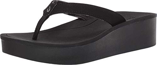 OluKai Pi'o Lua Women's Beach Sandals, Quick-Dry Flip-Flop Slides, Water Resistant & Modern Low Profile Design, All-Day Comfort Fit & Wet Grip Soles