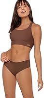 Lorna Jane Women's Feel Naked Brief, Chocolate, X-Large